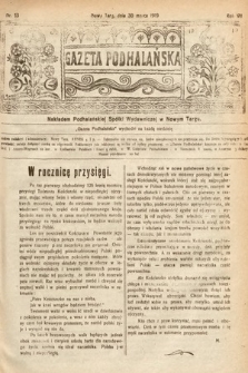 Gazeta Podhalańska. 1919, nr 13