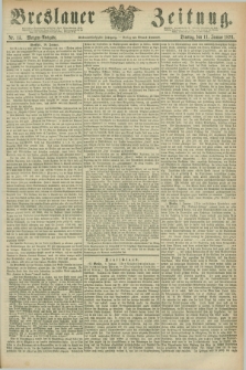 Breslauer Zeitung. Jg.57, Nr. 15 (11 Januar 1876) - Morgen-Ausgabe + dod.