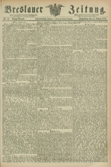 Breslauer Zeitung. Jg.57, Nr. 20 (13 Januar 1876) - Mittag-Ausgabe