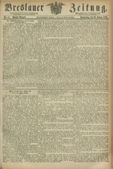 Breslauer Zeitung. Jg.57, Nr. 31 (20 Januar 1876) - Morgen-Ausgabe + dod.