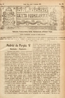 Gazeta Podhalańska. 1919, nr 22