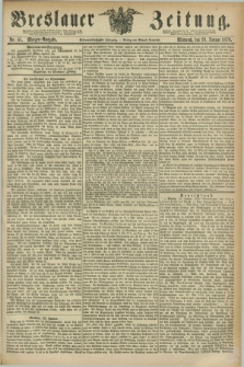 Breslauer Zeitung. Jg.57, Nr. 41 (26 Januar 1876) - Morgen-Ausgabe + dod.