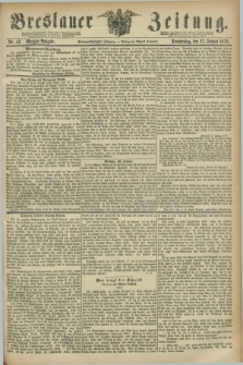 Breslauer Zeitung. Jg.57, Nr. 43 (27 Januar 1876) - Morgen-Ausgabe + dod.