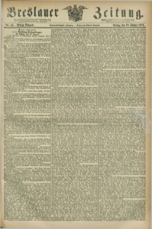 Breslauer Zeitung. Jg.57, Nr. 46 (28 Januar 1876) - Mittag-Ausgabe