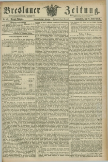 Breslauer Zeitung. Jg.57, Nr. 47 (29 Januar 1876) - Morgen-Ausgabe + dod.