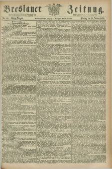 Breslauer Zeitung. Jg.57, Nr. 50 (31 Januar 1876) - Mittag-Ausgabe