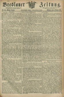 Breslauer Zeitung. Jg.57, Nr. 53 (2 Februar 1876) - Morgen-Ausgabe + dod.