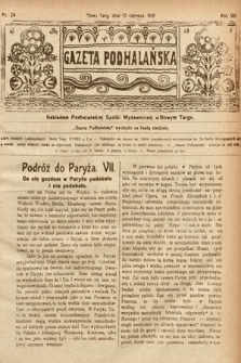 Gazeta Podhalańska. 1919, nr 24