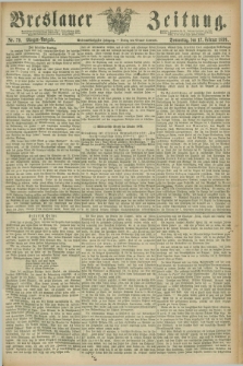 Breslauer Zeitung. Jg.57, Nr. 79 (17 Februar 1876) - Morgen-Ausgabe + dod.