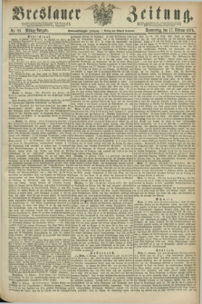 Breslauer Zeitung. Jg.57, Nr. 80 (17 Februar 1876) - Mittag-Ausgabe