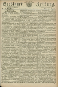 Breslauer Zeitung. Jg.57, Nr. 102 (1 März 1876) - Mittag-Ausgabe
