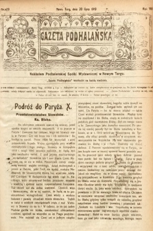 Gazeta Podhalańska. 1919, nr 29