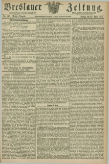 Breslauer Zeitung. Jg.57, Nr. 197 (28 April 1876) - Morgen-Ausgabe + dod.