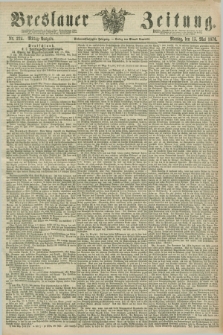 Breslauer Zeitung. Jg.57, Nr. 224 (15 Mai 1876) - Mittag-Ausgabe