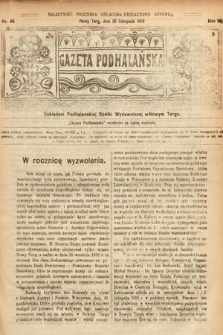 Gazeta Podhalańska. 1919, nr 46