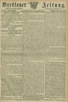 Breslauer Zeitung. Jg.57, Nr. 281 (20 Juni 1876) - Morgen-Ausgabe + dod.