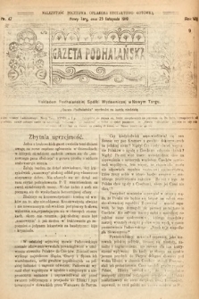 Gazeta Podhalańska. 1919, nr 47