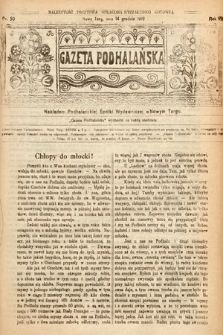 Gazeta Podhalańska. 1919, nr 50