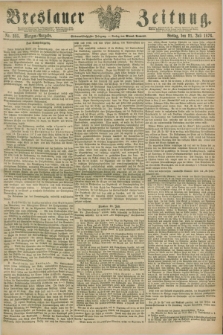 Breslauer Zeitung. Jg.57, Nr. 335 (21 Juli 1876) - Morgen-Ausgabe + dod.