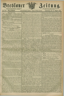 Breslauer Zeitung. Jg.57, Nr. 370 (10 August 1876) - Mittag-Ausgabe
