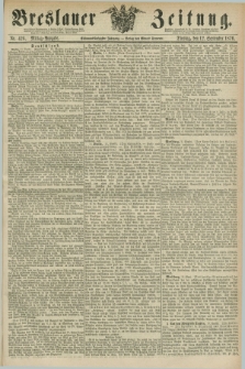 Breslauer Zeitung. Jg.57, Nr. 426 (12 September 1876) - Mittag-Ausgabe