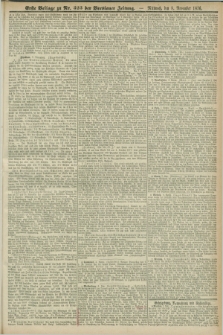 Breslauer Zeitung. [Jg.57], Beilage zu Nr. 523 der Breslauer Zeitung (8 November 1876)