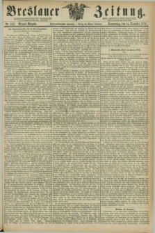 Breslauer Zeitung. Jg.57, Nr. 585 (14 December 1876) - Morgen-Ausgabe + dod.