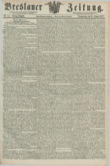Breslauer Zeitung. Jg.58, Nr. 41 (25 Januar 1877) - Mittag-Ausgabe