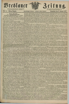 Breslauer Zeitung. Jg.58, Nr. 81 (17 Februar 1877) - Mittag-Ausgabe