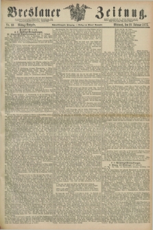 Breslauer Zeitung. Jg.58, Nr. 99 (28 Februar 1877) - Mittag-Ausgabe