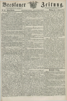 Breslauer Zeitung. Jg.59, Nr. 10 (7 Januar 1878) - Mittag-Ausgabe