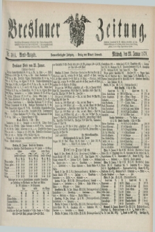 Breslauer Zeitung. Jg.59, Nr. 38 A (23 Januar 1878) - Abend-Ausgabe