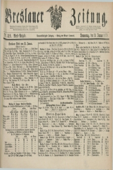 Breslauer Zeitung. Jg.59, Nr. 52 A (31 Januar 1878) - Abend-Ausgabe