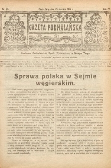 Gazeta Podhalańska. 1916, nr 26