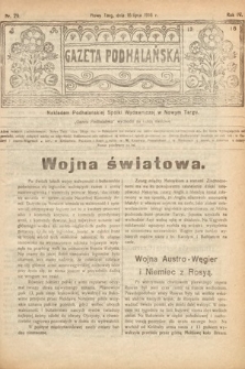 Gazeta Podhalańska. 1916, nr 29