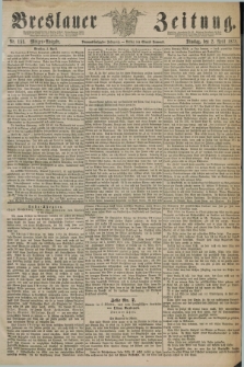 Breslauer Zeitung. Jg.59, Nr. 155 (2 April 1878) - Morgen-Ausgabe + dod.