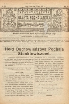 Gazeta Podhalańska. 1916, nr 30
