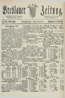 Breslauer Zeitung. Jg.59, Nr. 220 A (11 Mai 1878) - Abend-Ausgabe