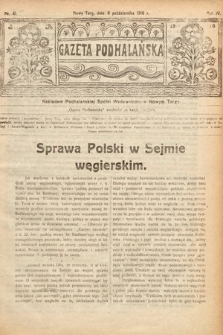 Gazeta Podhalańska. 1916, nr 41