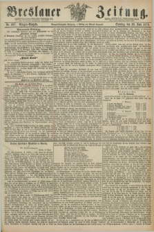 Breslauer Zeitung. Jg.59, Nr. 287 (23 Juni 1878) - Morgen-Ausgabe + dod.