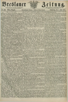 Breslauer Zeitung. Jg.59, Nr. 306 (4 Juli 1878) - Mittag-Ausgabe