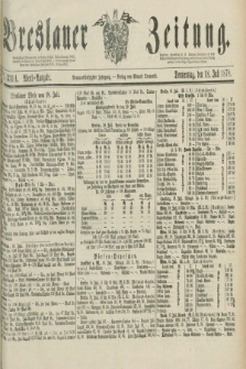 Breslauer Zeitung. Jg.59, Nr. 330 A (18 Juli 1878) - Abend-Ausgabe