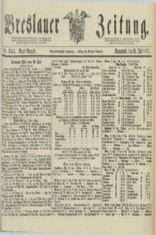 Breslauer Zeitung. Jg.59, Nr. 334 A (20 Juli 1878) - Abend-Ausgabe