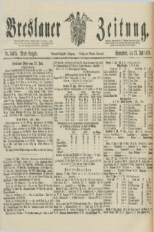 Breslauer Zeitung. Jg.59, Nr. 346 A (27 Juli 1878) - Abend-Ausgabe