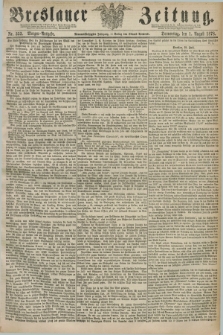 Breslauer Zeitung. Jg.59, Nr. 353 (1 August 1878) - Morgen-Ausgabe + dod.