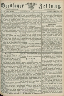 Breslauer Zeitung. Jg.59, Nr. 415 (6 September 1878) - Morgen-Ausgabe + dod.