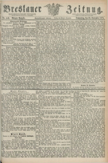 Breslauer Zeitung. Jg.59, Nr. 449 (26 September 1878) - Morgen-Ausgabe + dod.