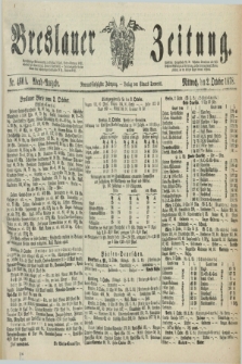 Breslauer Zeitung. Jg.59, Nr. 460 A (2 October 1878) - Abend-Ausgabe