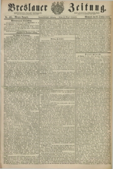 Breslauer Zeitung. Jg.59, Nr. 495 (23 October 1878) - Morgen-Ausgabe + dod.