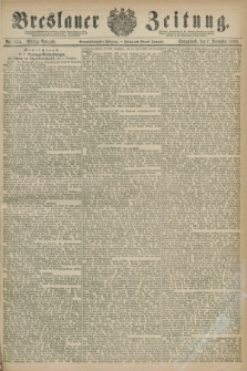Breslauer Zeitung. Jg.59, Nr. 574 (7 December 1878) - Mittag-Ausgabe